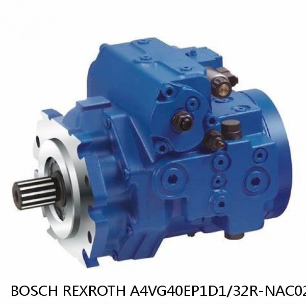 A4VG40EP1D1/32R-NAC02F043SH-S BOSCH REXROTH A4VG VARIABLE DISPLACEMENT PUMPS #1 small image