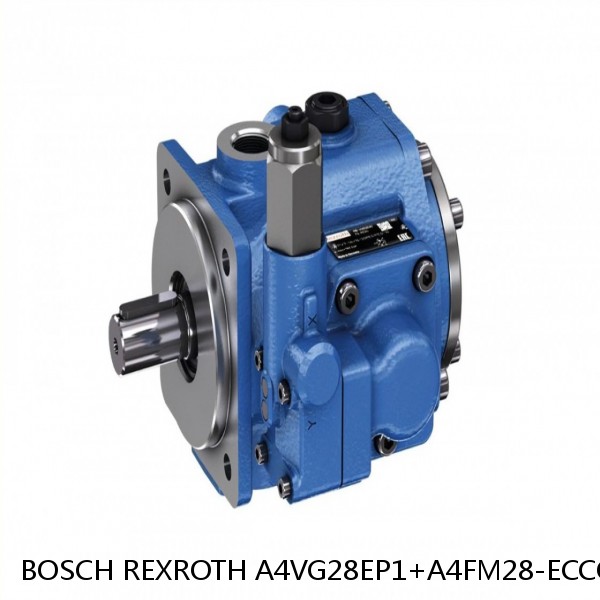 A4VG28EP1+A4FM28-ECCOM1,5-MW1SERIE3 BOSCH REXROTH A4VG VARIABLE DISPLACEMENT PUMPS #1 small image