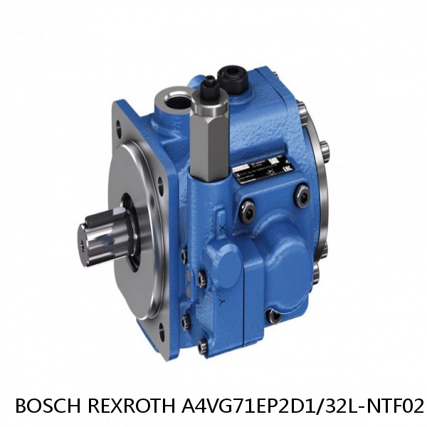 A4VG71EP2D1/32L-NTF02F001S BOSCH REXROTH A4VG VARIABLE DISPLACEMENT PUMPS