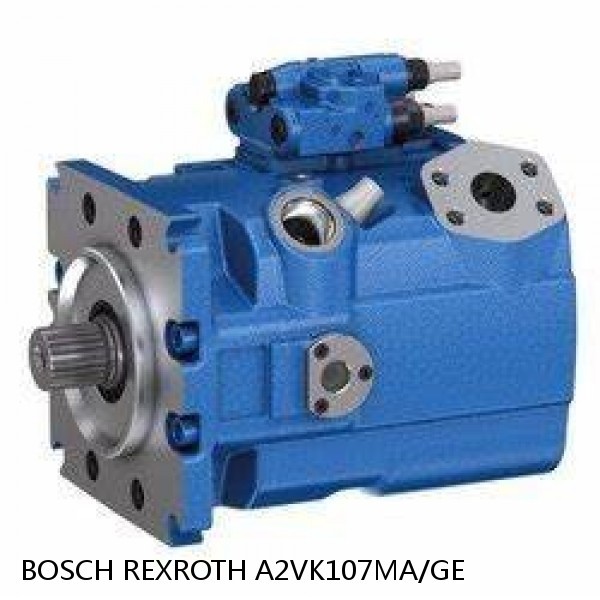 A2VK107MA/GE BOSCH REXROTH A2VK VARIABLE DISPLACEMENT PUMPS