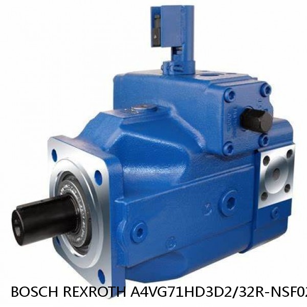 A4VG71HD3D2/32R-NSF02F001F BOSCH REXROTH A4VG VARIABLE DISPLACEMENT PUMPS #1 image