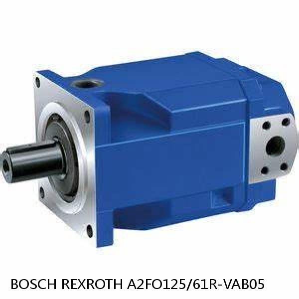 A2FO125/61R-VAB05 BOSCH REXROTH A2FO FIXED DISPLACEMENT PUMPS #1 image