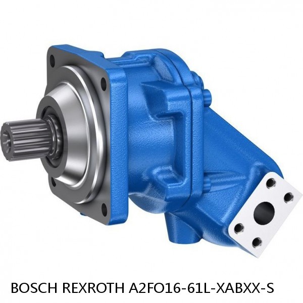 A2FO16-61L-XABXX-S BOSCH REXROTH A2FO FIXED DISPLACEMENT PUMPS #1 image