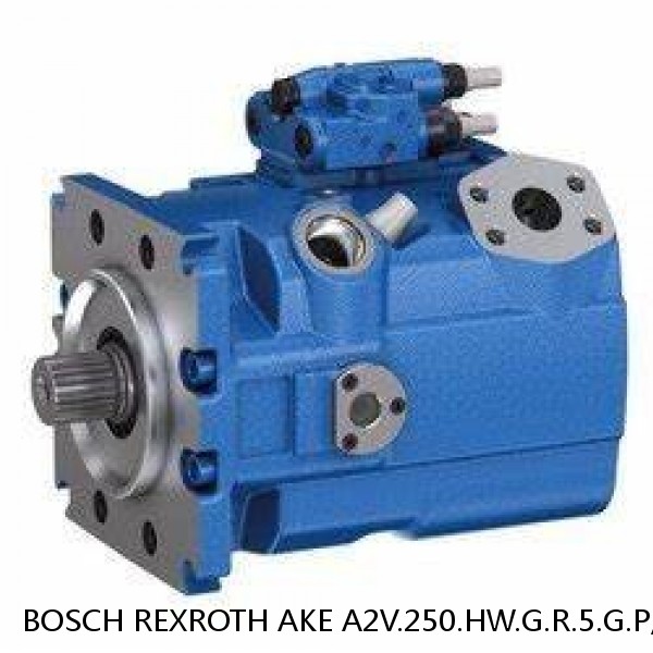 AKE A2V.250.HW.G.R.5.G.P/2 SAE-ANSCHL. BOSCH REXROTH A2V VARIABLE DISPLACEMENT PUMPS #1 image